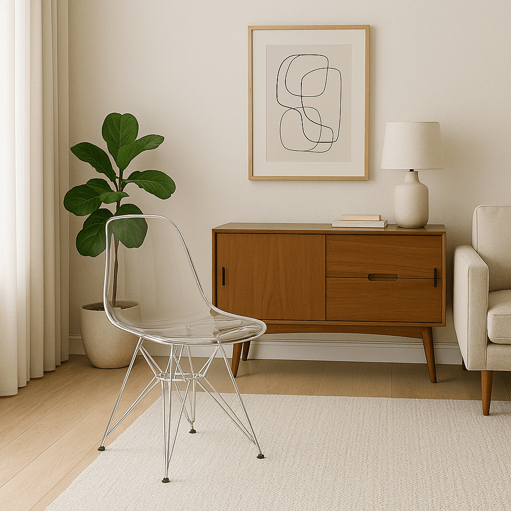 Why the Plastic Transparent Chair Works in Any Room