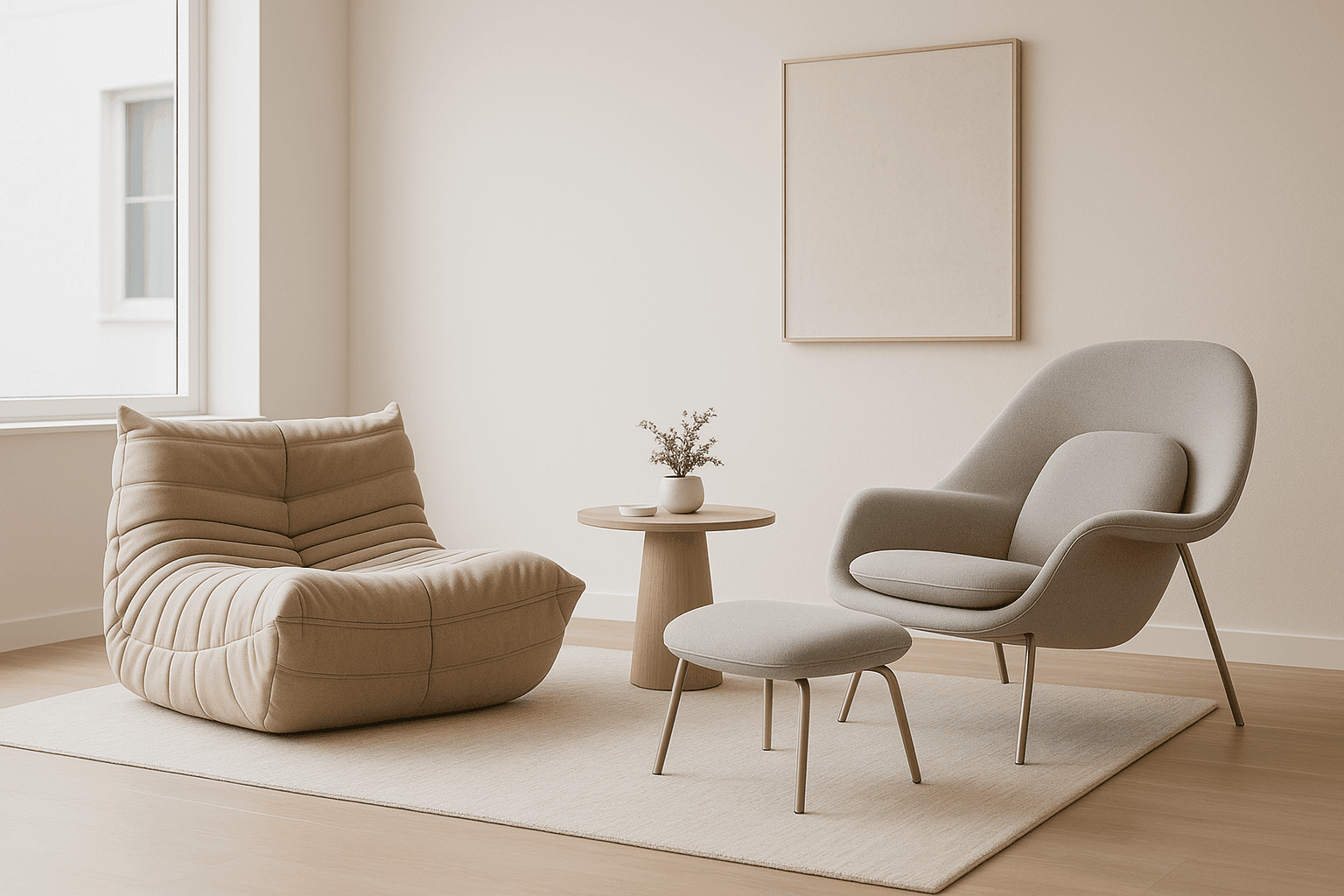 Togo Chair vs. Womb Chair: Which One Is Right for Your Space?