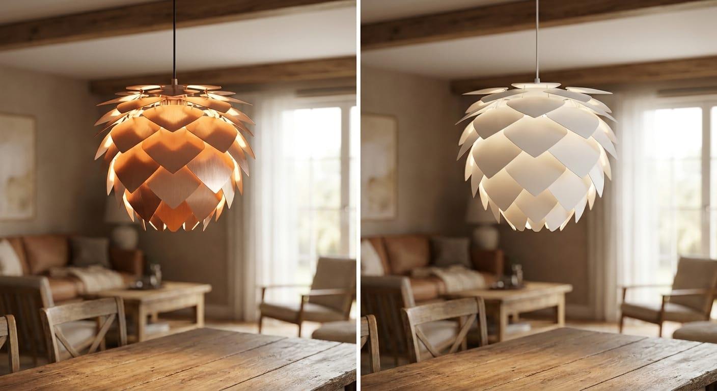 Artichoke Lamp Replica: Copper vs White (2026 Verdict)