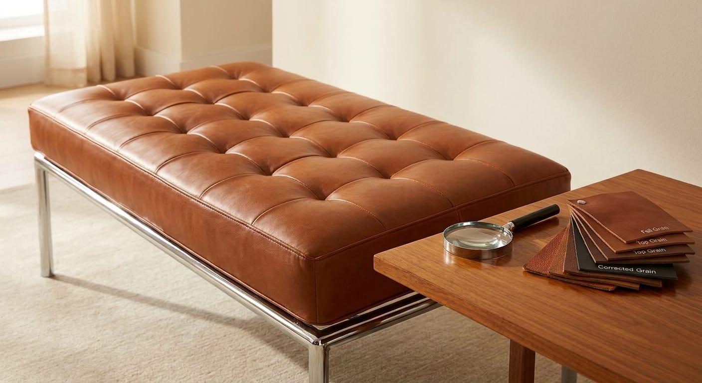 Barcelona Bench Replica Leather Grades: 2026 Buying Guide
