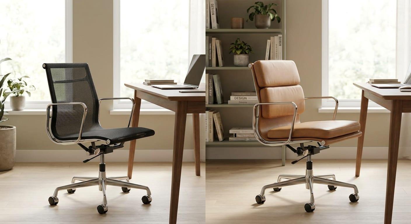 Eames Office Chair Replica: Mesh vs Leather 2026