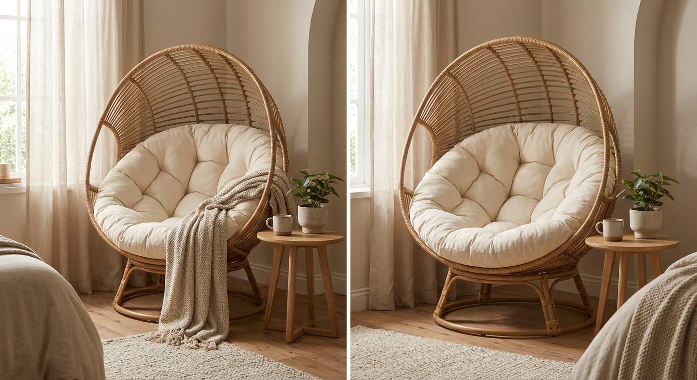 Egg Chair Replica for Small Bedrooms 2026