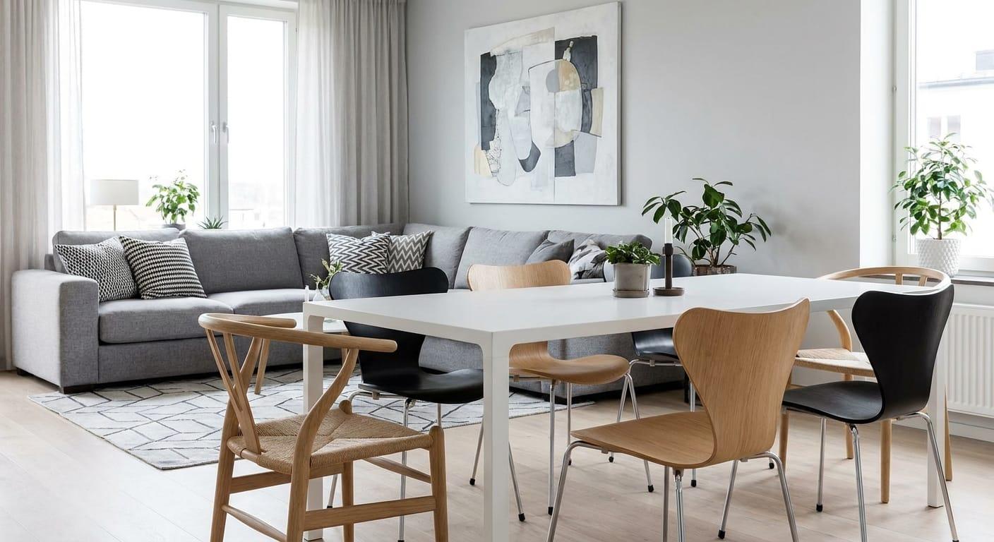 Mix Replica Scandinavian Chairs With Modern Decor (2026)