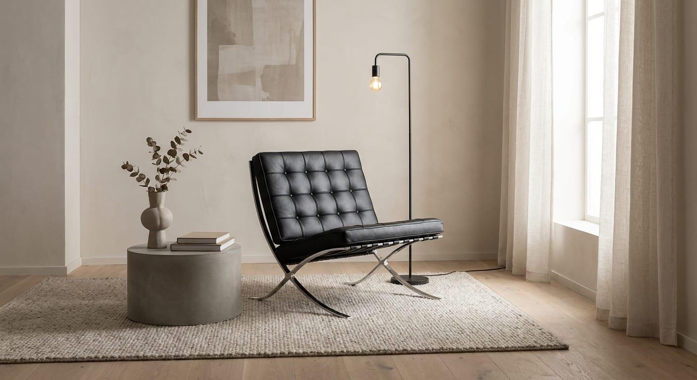 How to Style a Barcelona Chair Minimally (2026)