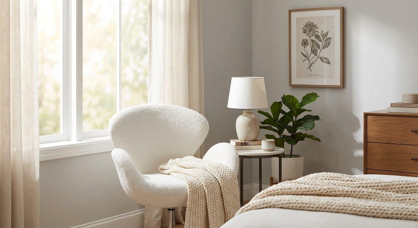Swan Chair Replica Bedroom Corner: 2026 Styling Guide