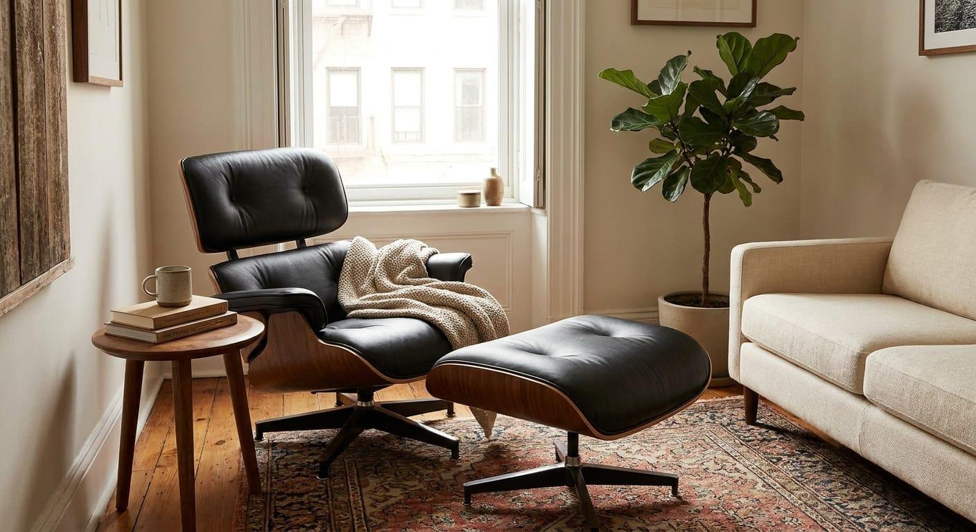 How to Style an Eames Lounge Chair in Small Rooms 2026