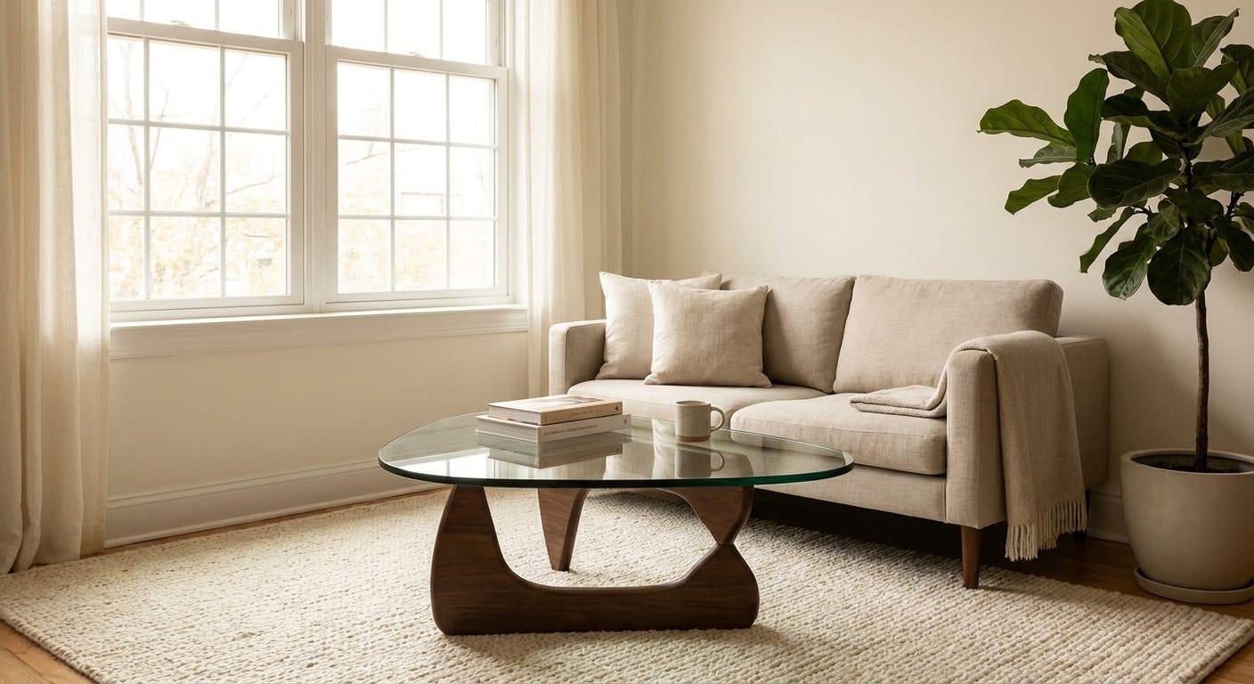 Noguchi Coffee Table Replica for Small Apartments 2026