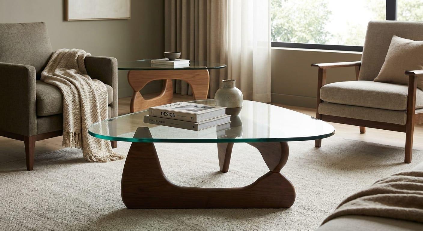 Noguchi Coffee Table Replica: Best Glass & Walnut 2026