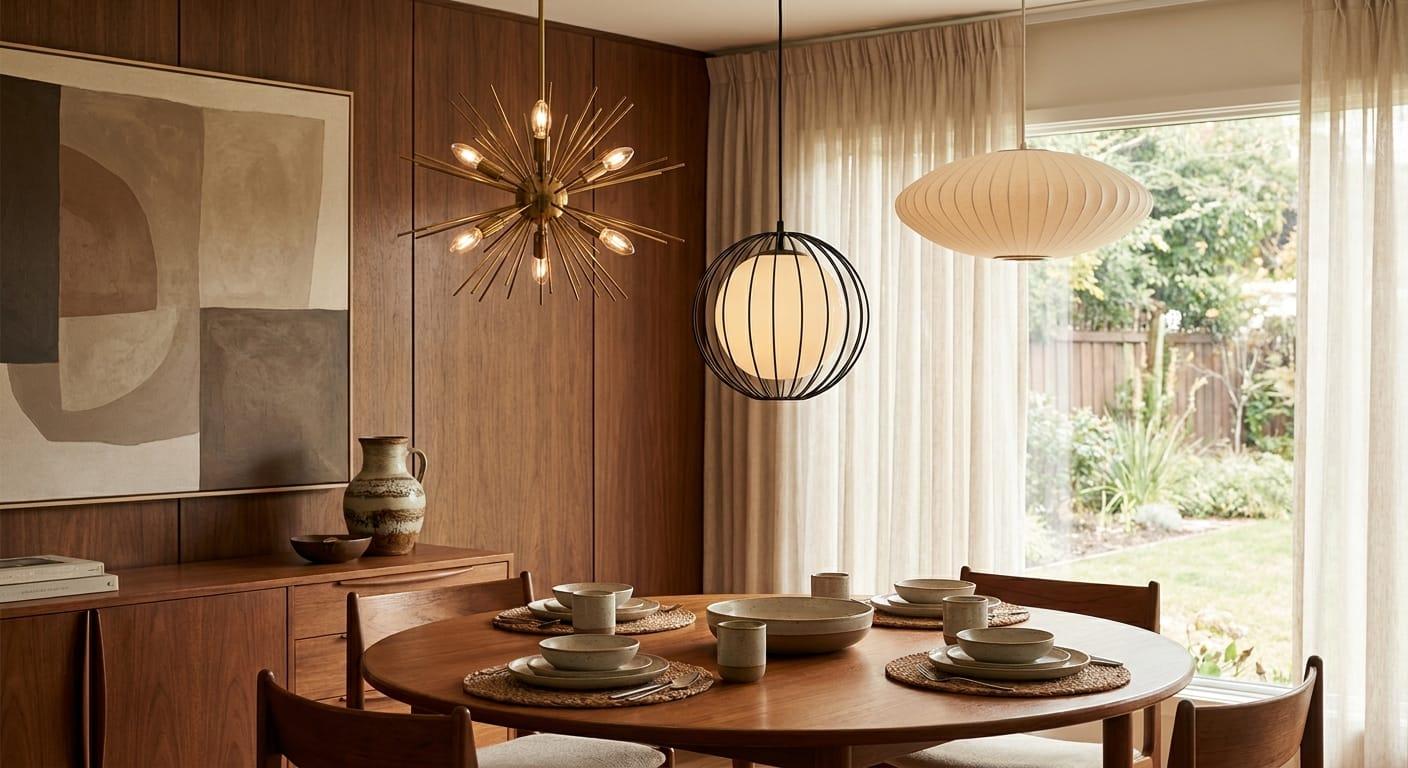 Replica Pendant Lights for Mid-Century Dining Rooms 2026