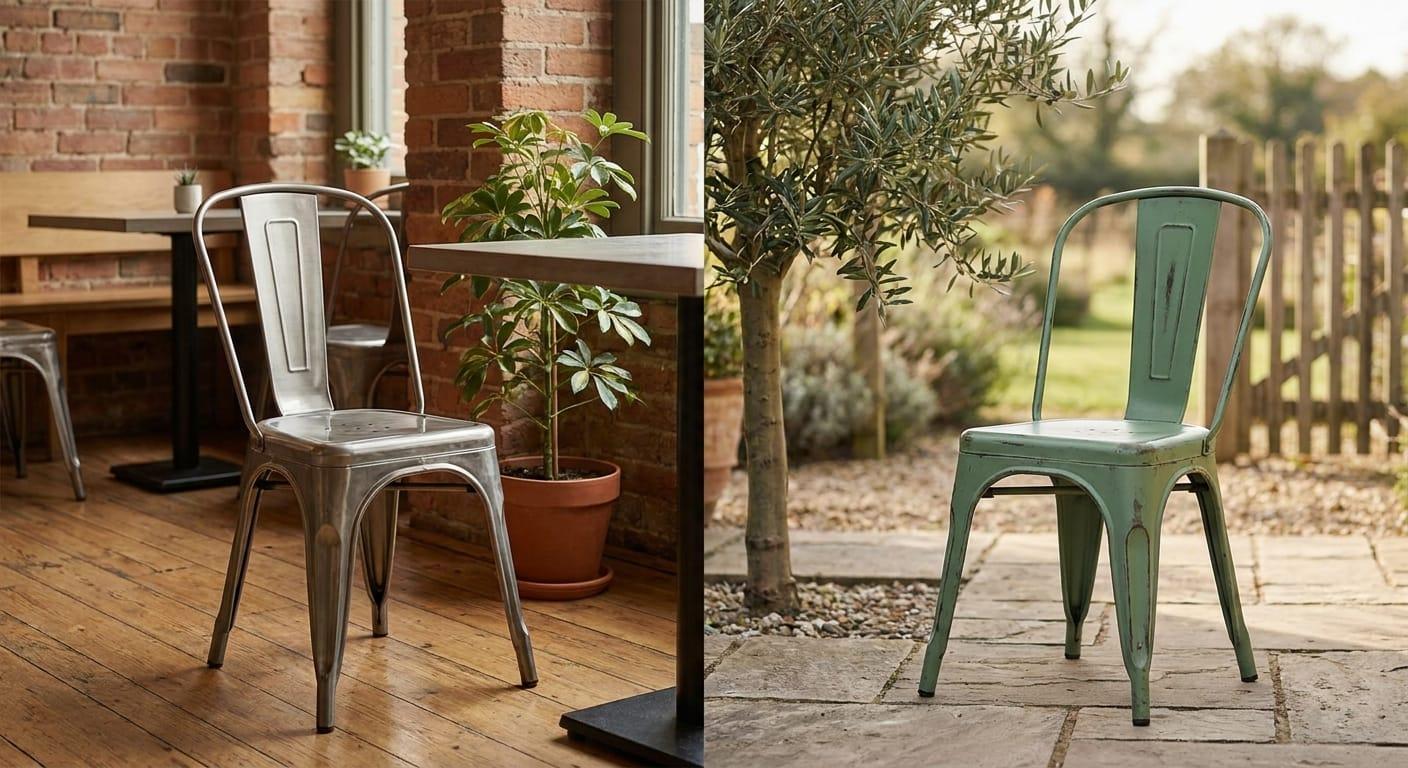 Tolix Chair Replica Outdoor: Indoor vs Outdoor 2026