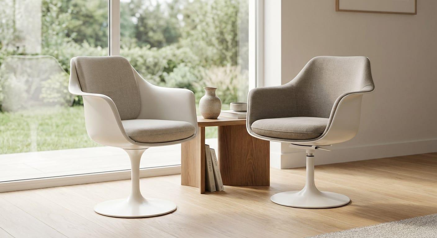 Tulip Chair Replica Swivel Base vs Fixed Base: 2026 Verdict