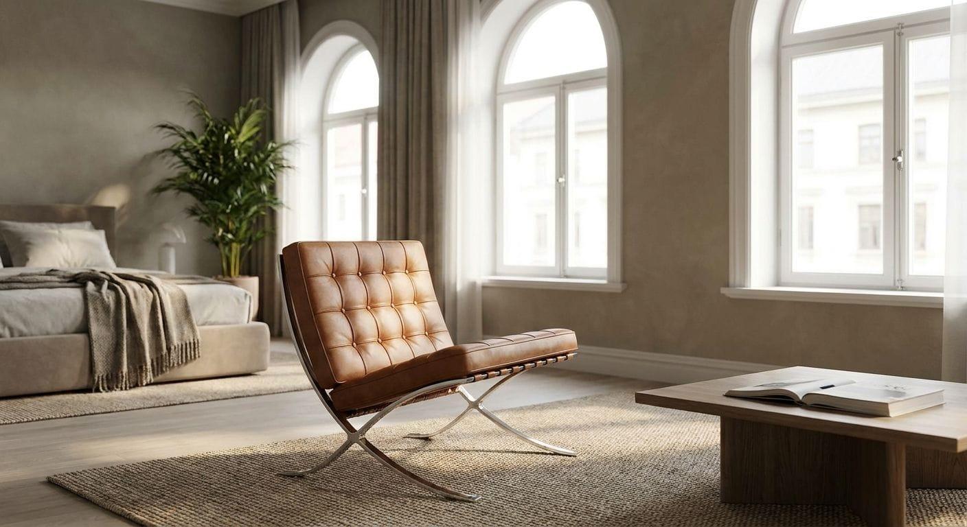 Barcelona Chair Replica for Boutique Hotel Suites (2026)