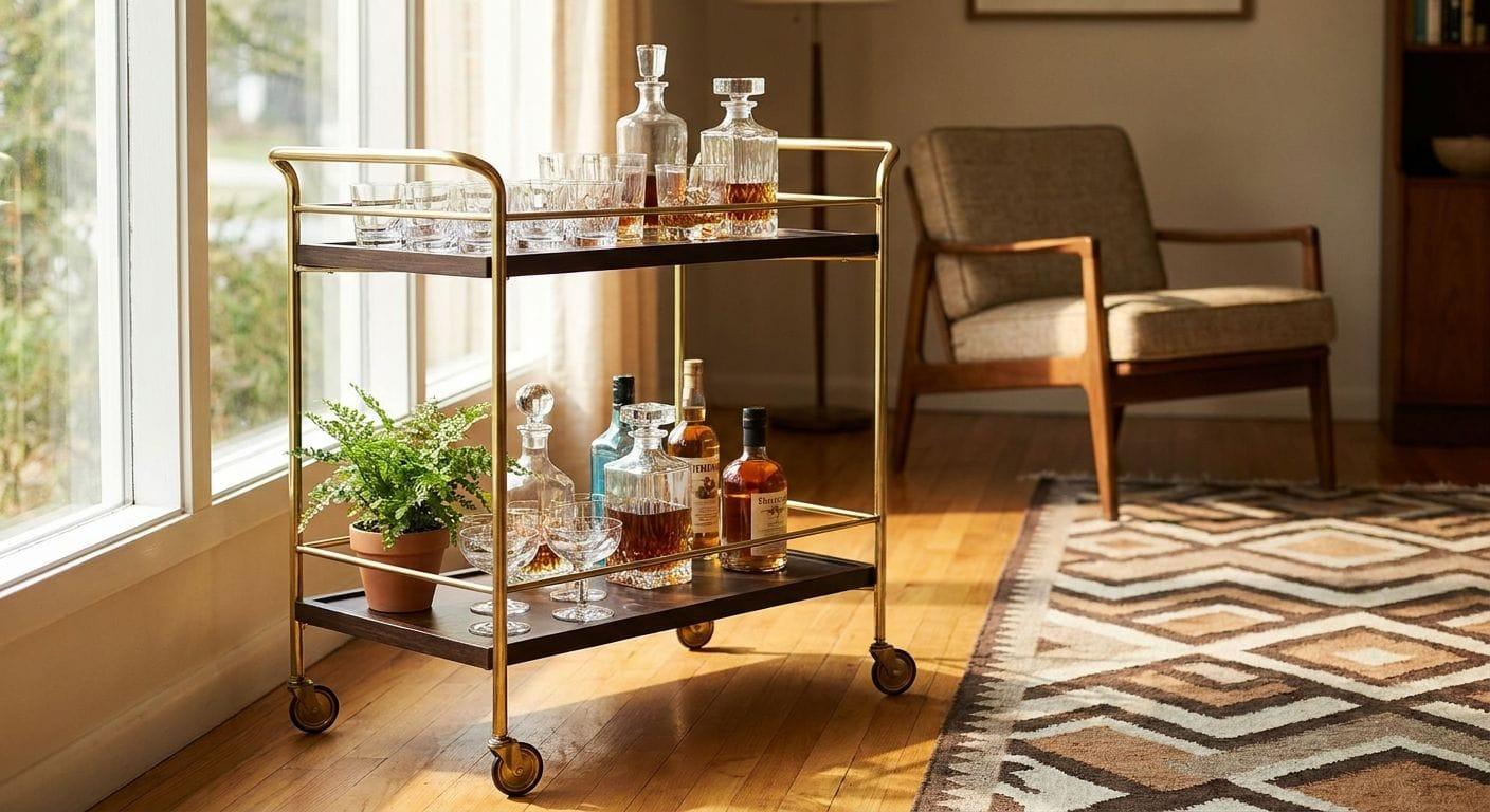 Best Replica Bar Cart Mid Century Styles 2026