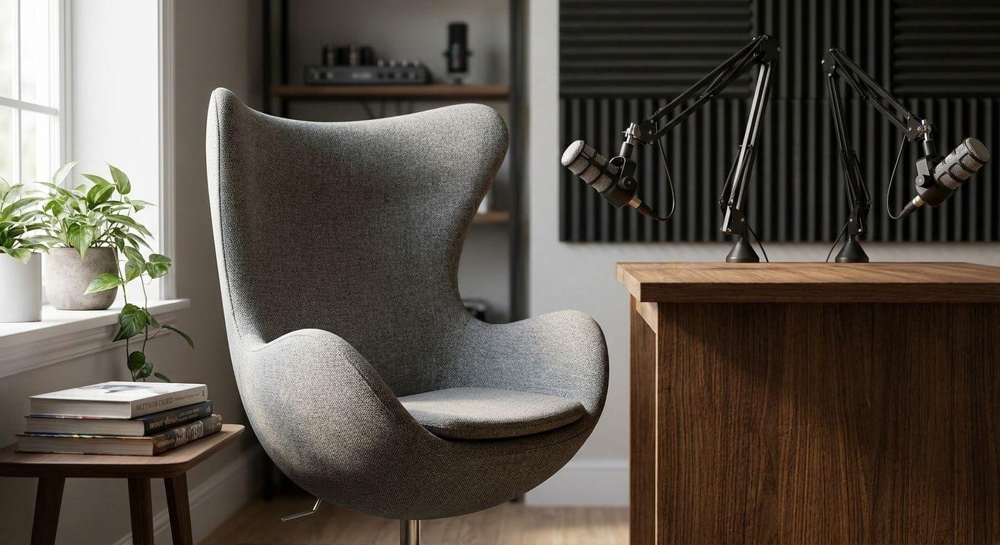 Egg Chair Replica for Podcast Studio Corners (2026 Guide)
