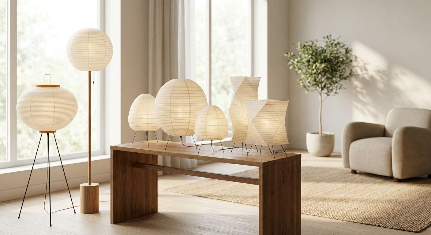 Noguchi Akari Lamp Replica: Shapes and Sizes Guide 2026