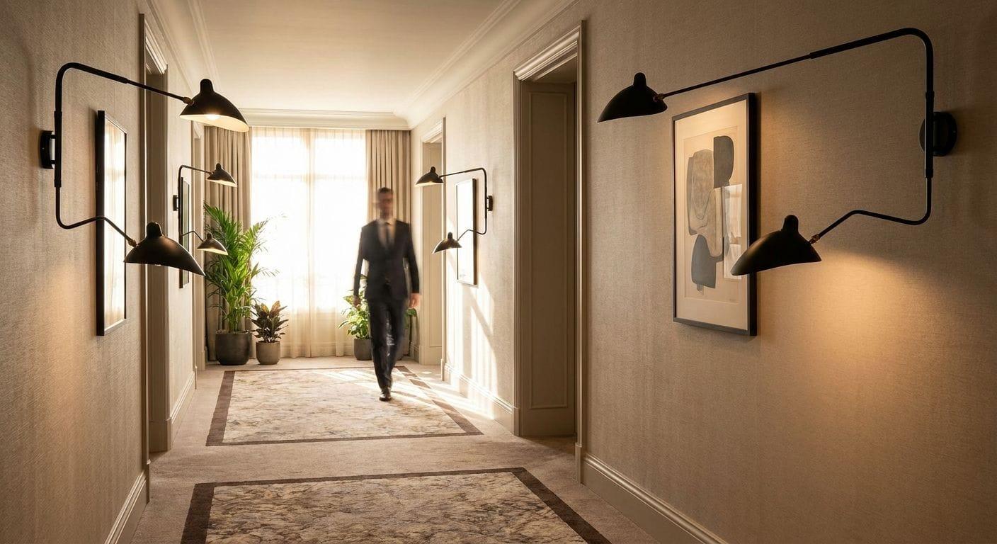 Serge Mouille Wall Lamp Replica for Hotel Corridors 2026