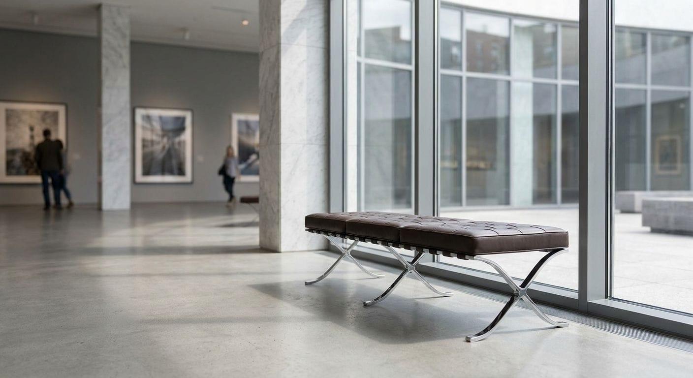 Barcelona Bench Replica for Museum Lobbies: 2026 Guide