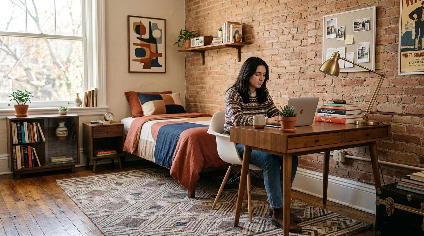 Die besten Mid-Century-Modern-Möbel für Studentenwohnheime 2026