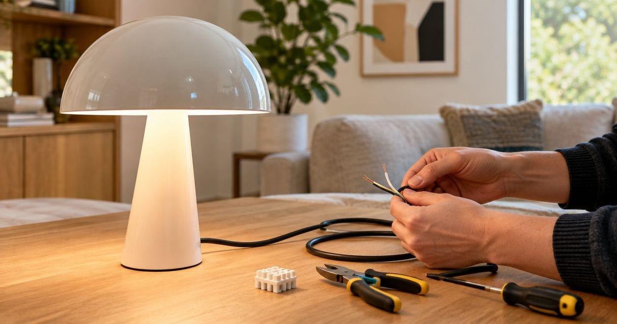 Les lampes design répliques peuvent-elles utiliser le câblage domestique ?