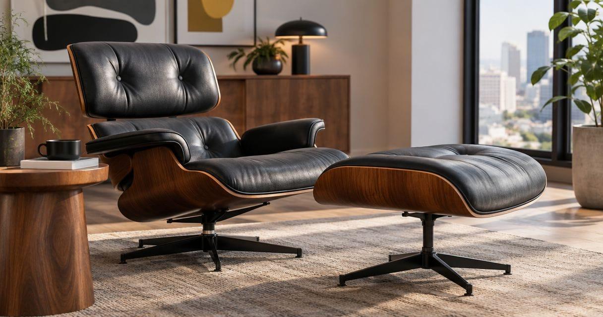 ¿Cuánto dura una réplica de la silla Lounge de Eames?