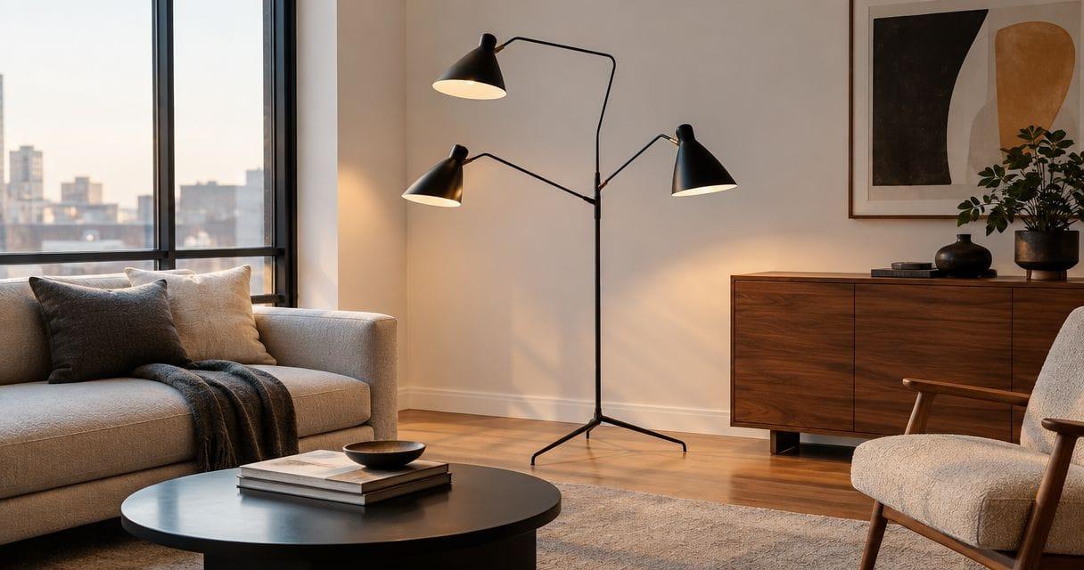 Quanto costa una replica della lampada da terra Serge Mouille?