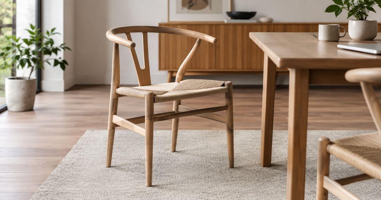 Quanto costa una replica della sedia Wishbone? Guida ai prezzi