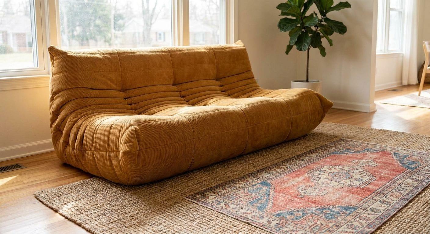 Rugs Under Togo Sofa Replica: Layering Guide for 2026