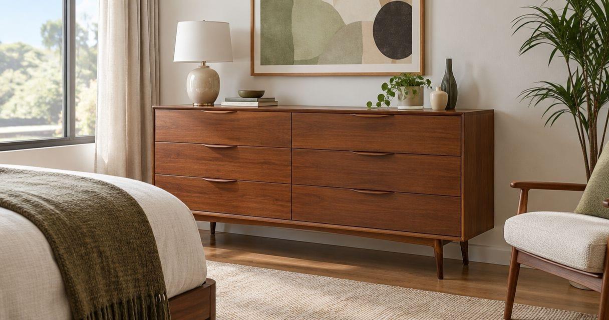Best replica mid-century dressers for bedroom storage