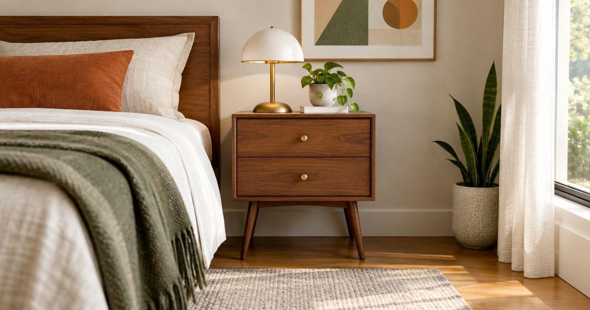 Best replica mid-century nightstands for bedrooms