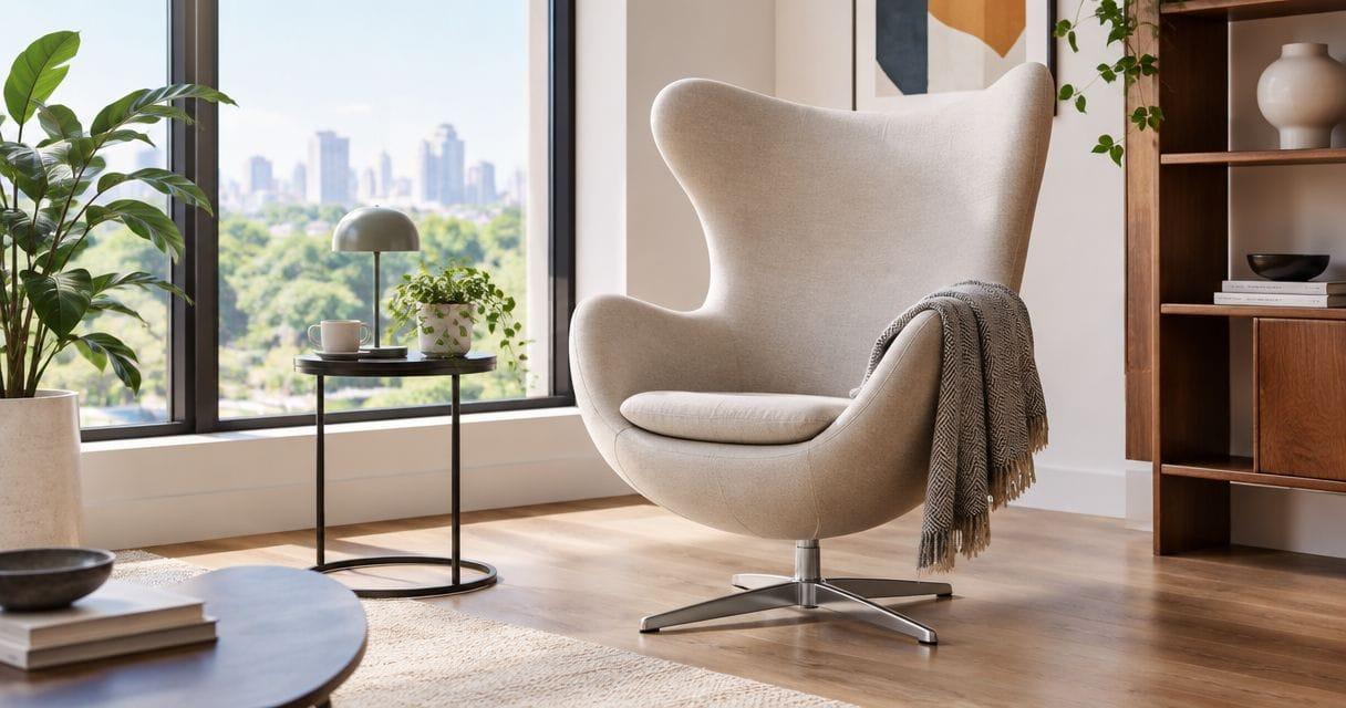 Une réplique du fauteuil Egg en vaut-elle la peine ? Avis honnête