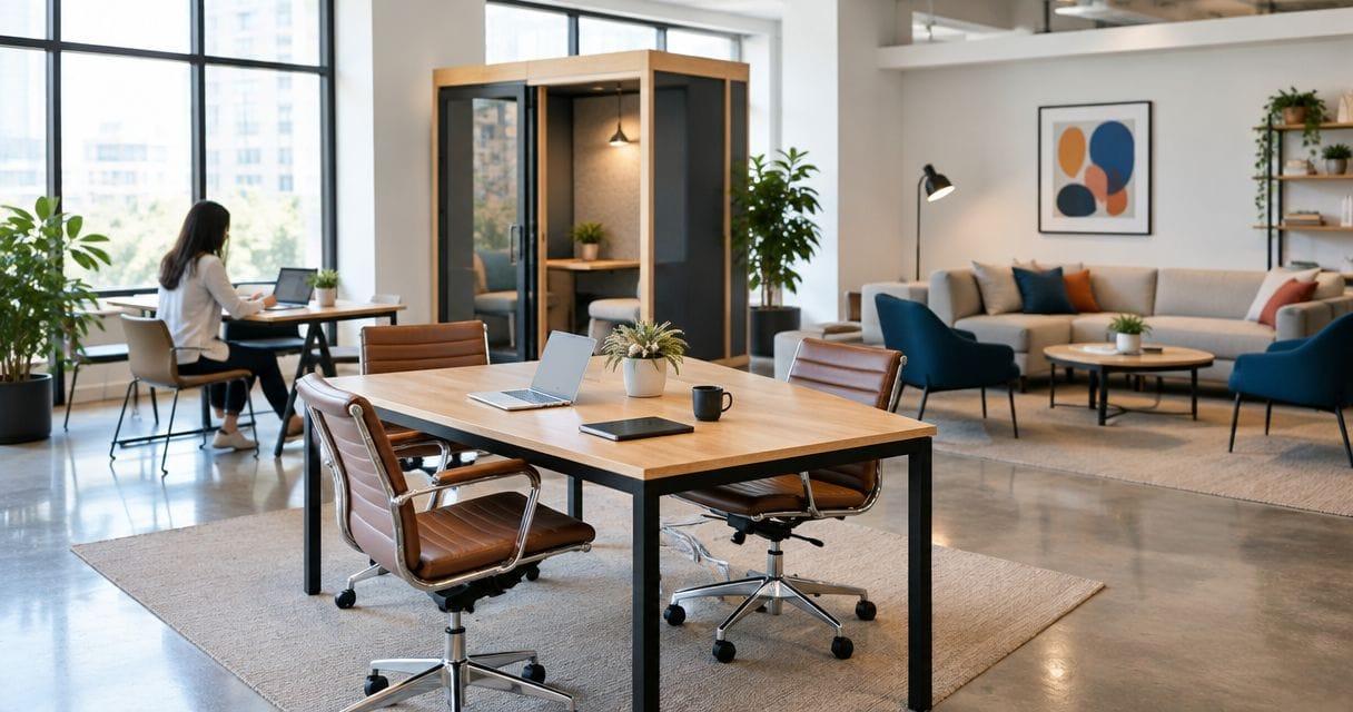 Replica furniture for co-working space operators: complete guide