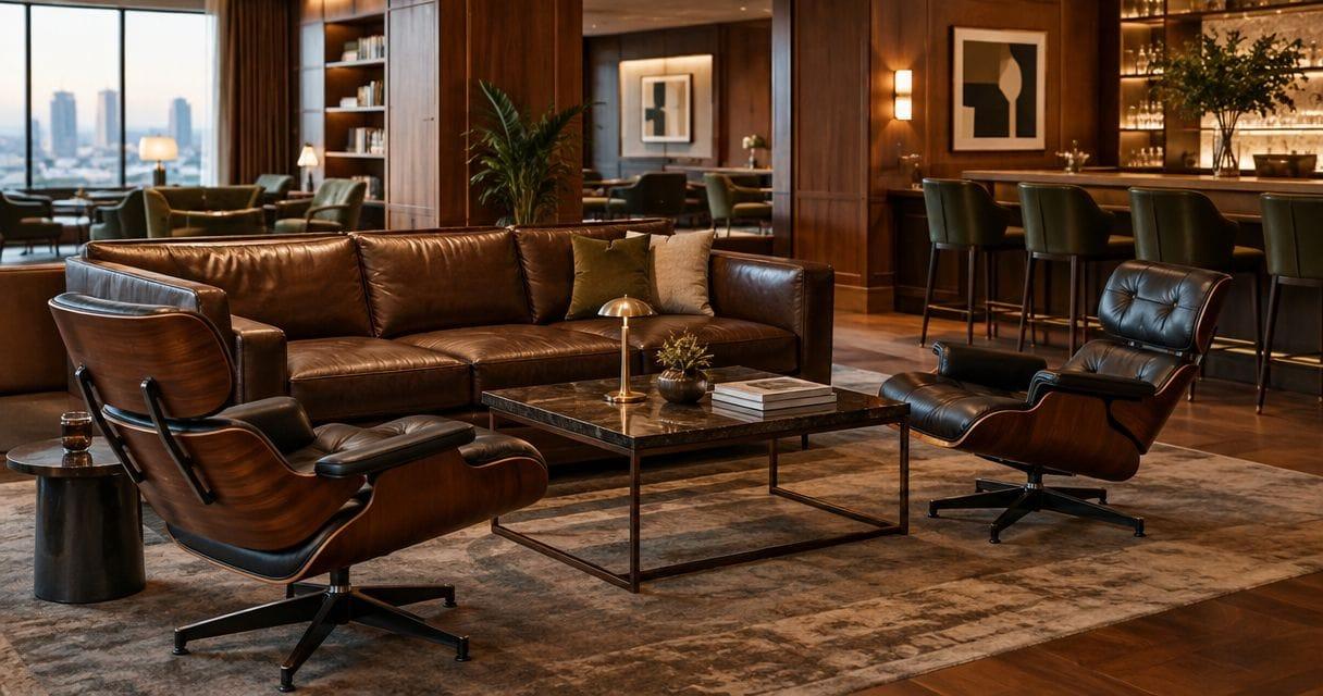 Replica furniture for private members clubs: complete guide