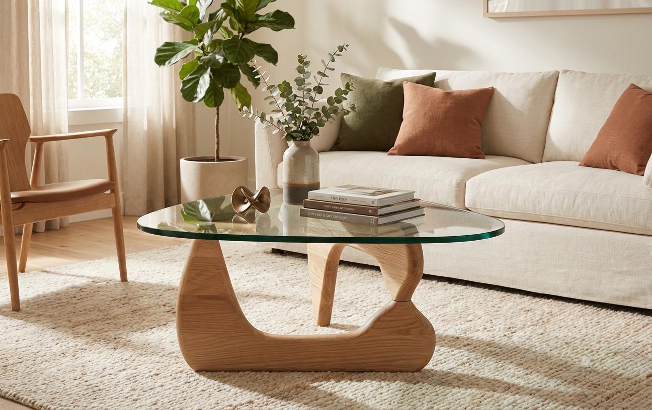 La beauté intemporelle des tables basses Noguchi