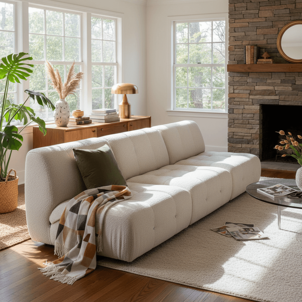 How to Style a Togo Sofa Replica in a Modern Living Room