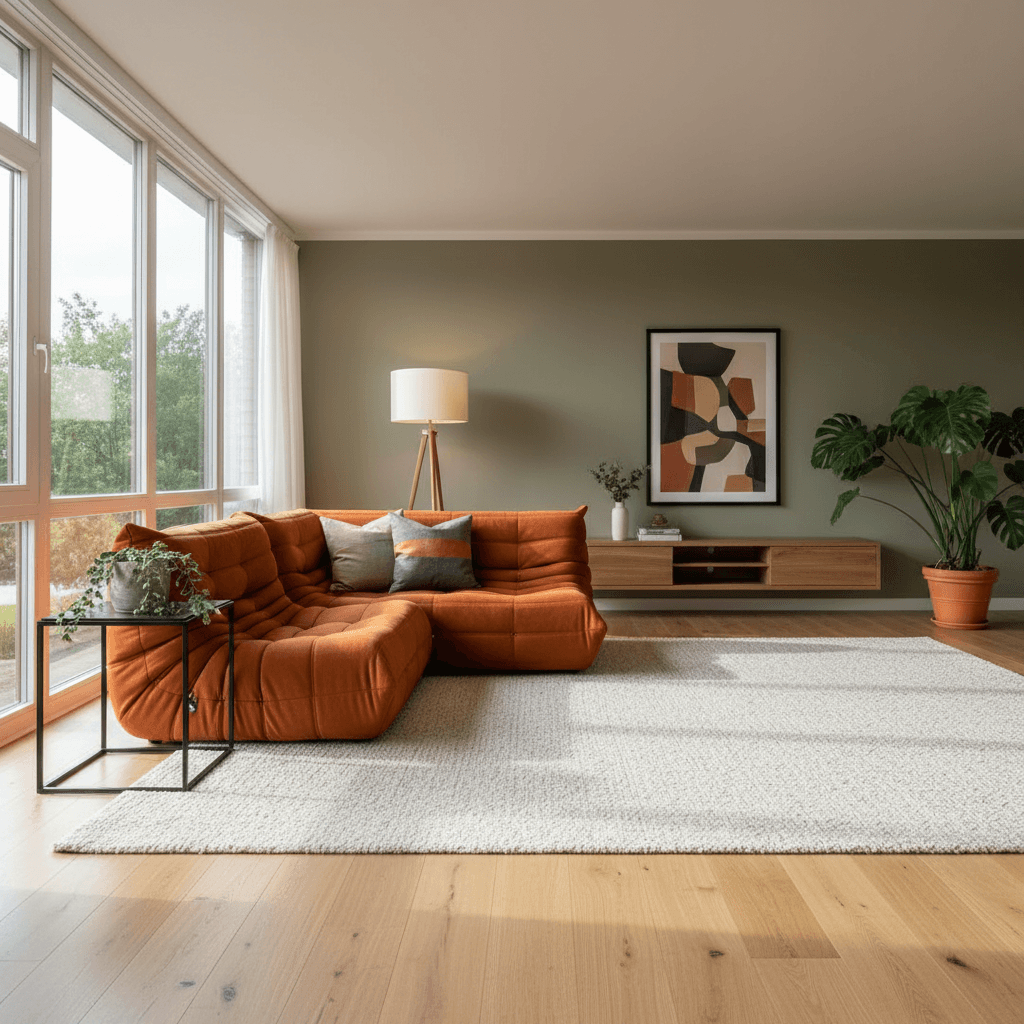 How to Style an Orange Color Chair at Home