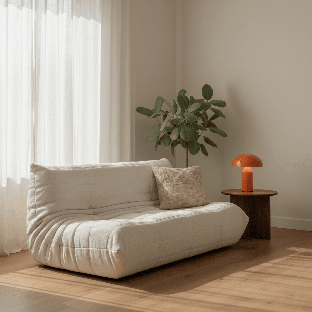 Styling with Flowerpot Orange in Modern Decor