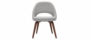Executive Chair Armless - Pebble Grey